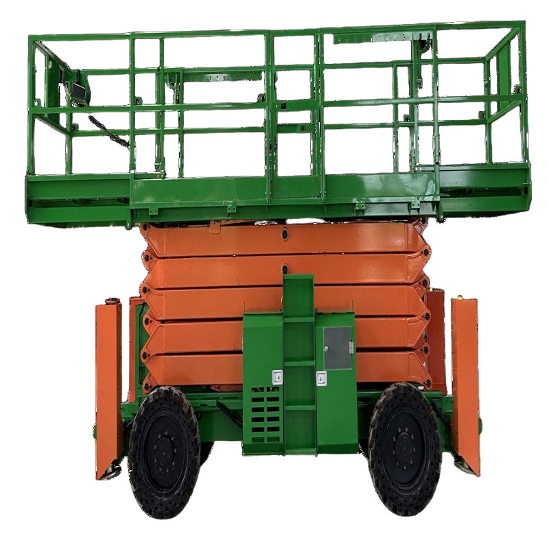 Heavy Duty Hydraulic Four Wheel Off Road Type Scissor Lift