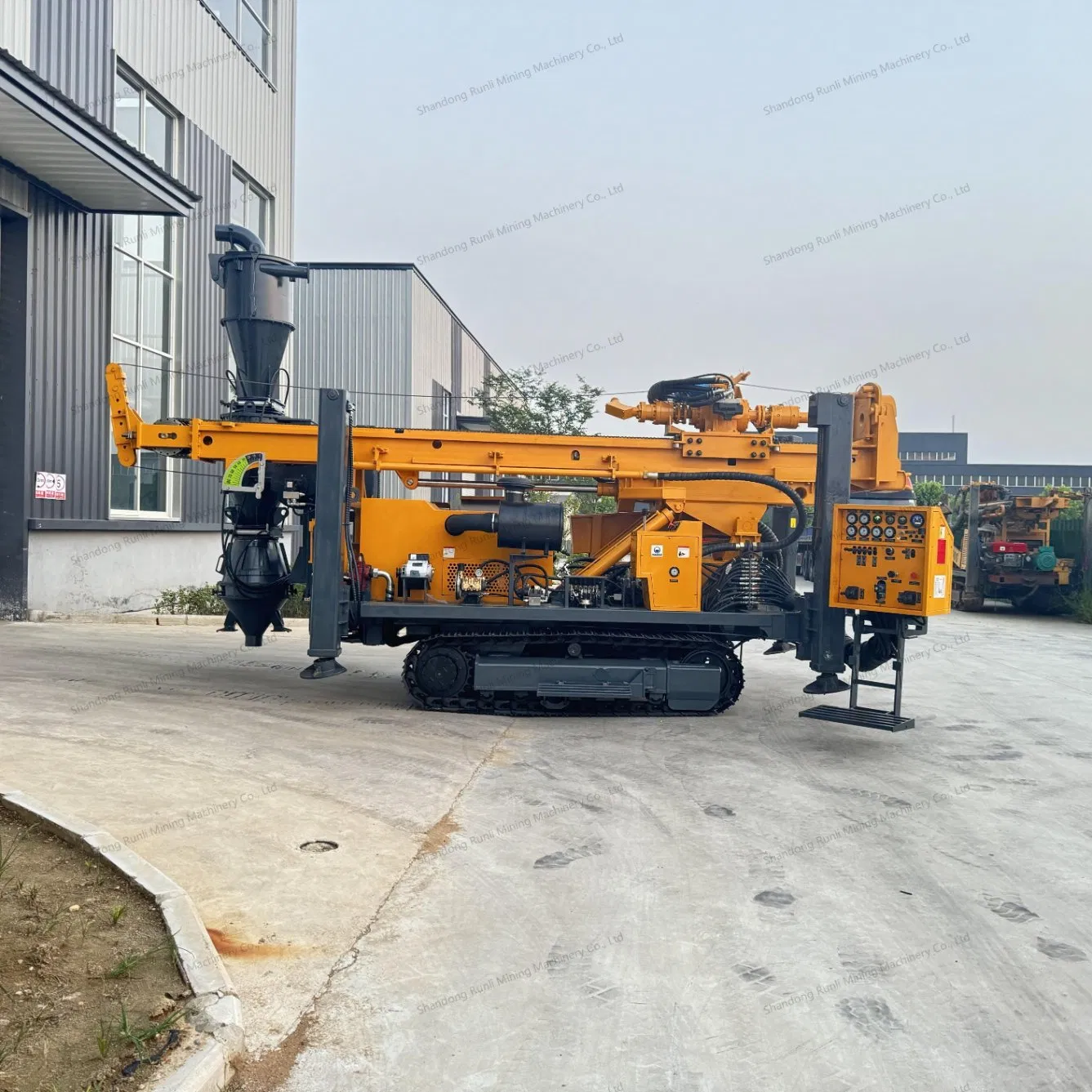 300m Core Borehole Exploration Mining Borehole Rotary Mine Rock Hydraulic Air Reverse Circulation RC Drilling Rig