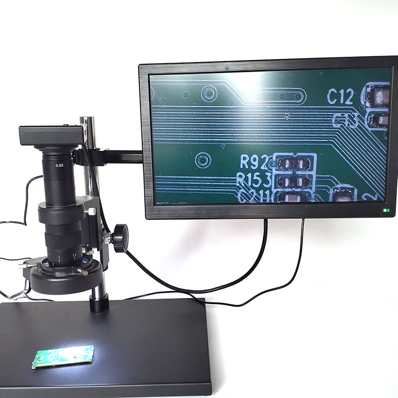 HDMI VGA микроскопная камера CS-Mount объектив промышленный электронный цифровой микроскоп для ремонта пайки