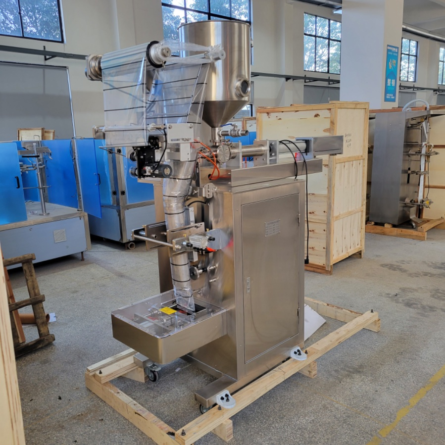Three Sided Sealing Honey Packaging Machine with Optional Heating Bucket