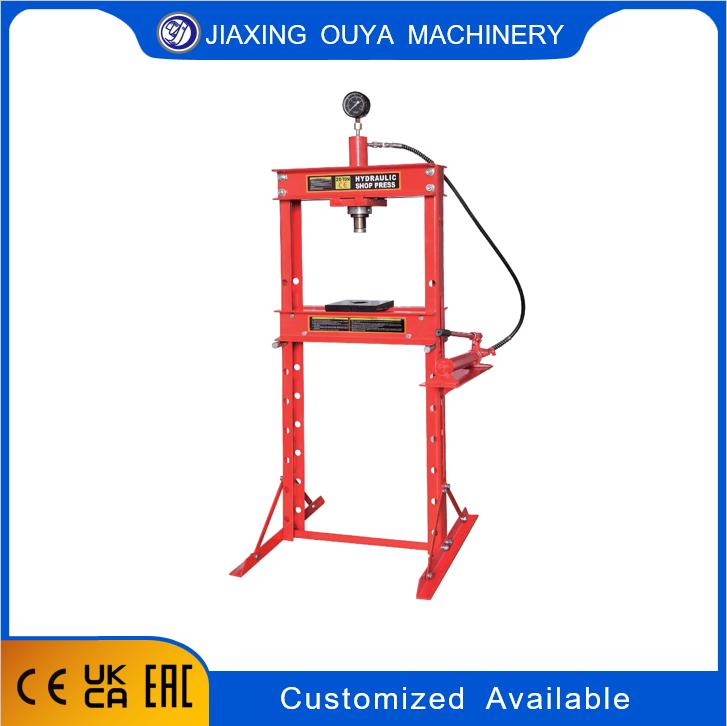 20 Ton Hydraulic Shop Press with Gauge for Garage Workshop