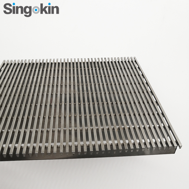 304 316 Stainless Steel Wedge Wire Screen V Wire Wrapped Wire Mesh