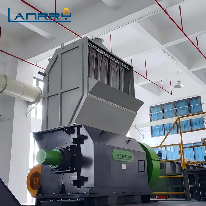 Multi Waste Plastic Crusher for PP Drum PVC Pipe LDPE Pet Bottle PE Film