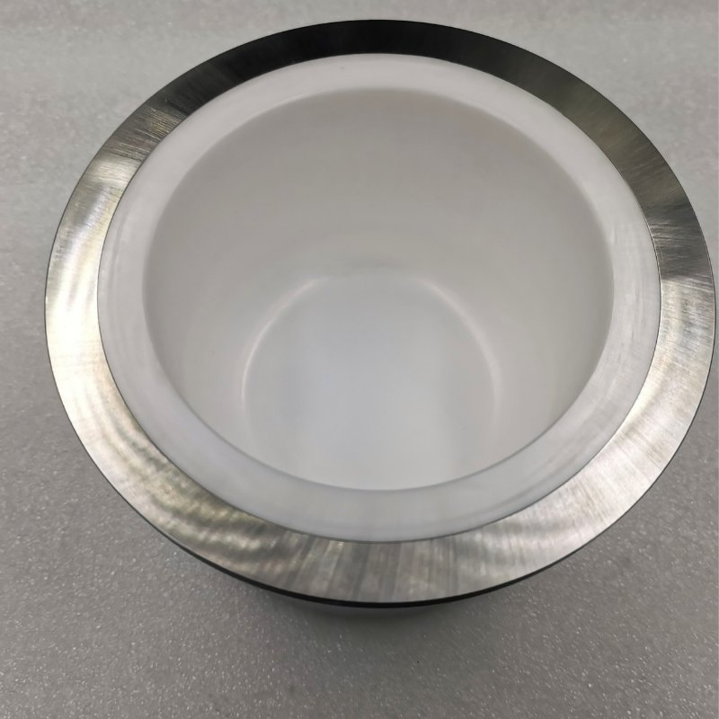 Ceramic Zirconium Oxide Grinding Bowl 12ml to 500ml for Lab Planetary Ball Mill PM 400