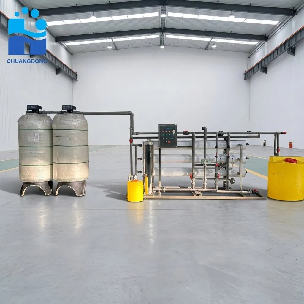Chuangdong Reverse Osmosis System for Borehole Mineral Ground Well Water Purification Irrigation Greenhouse Water Treatment Plant