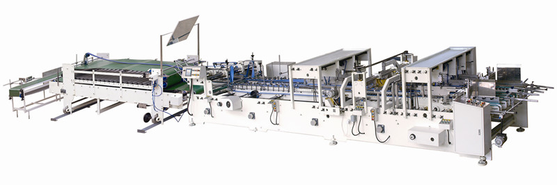 Máquina automática de plegado y encolado (JJHX-1450)