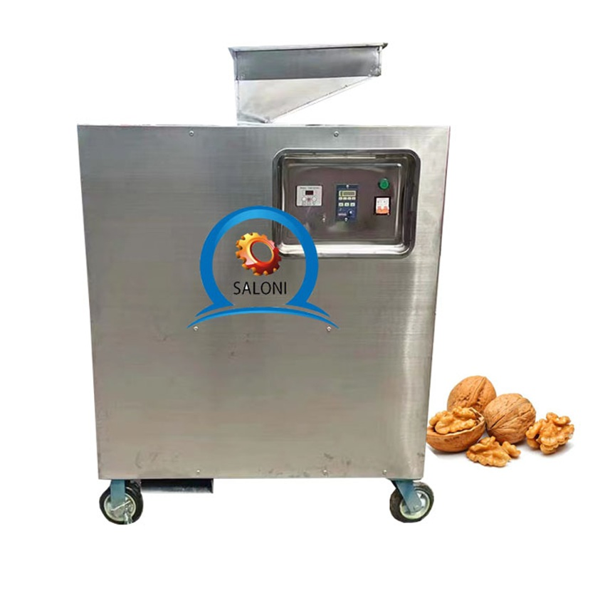 Máquina Descascaradora de Nueces, Peladora de Granos sin Cáscara, Máquina de Descascarar y Pelar