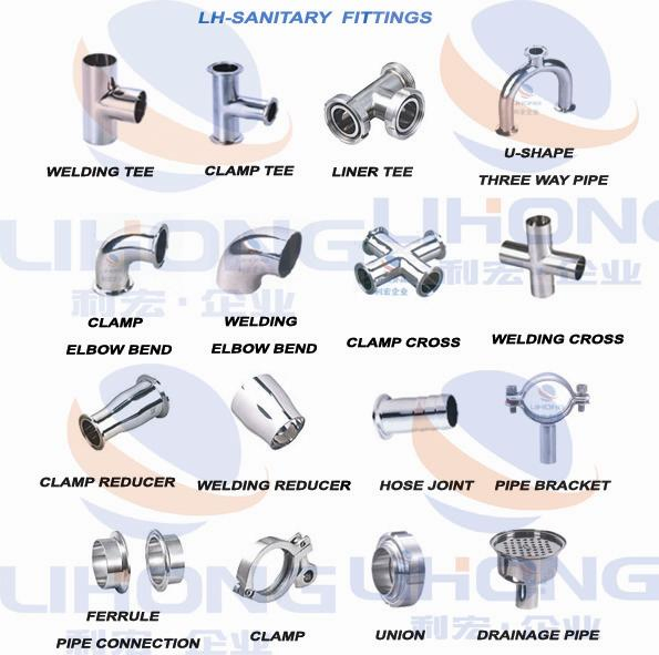 Stainless Steel Sanitary Fittings Valves