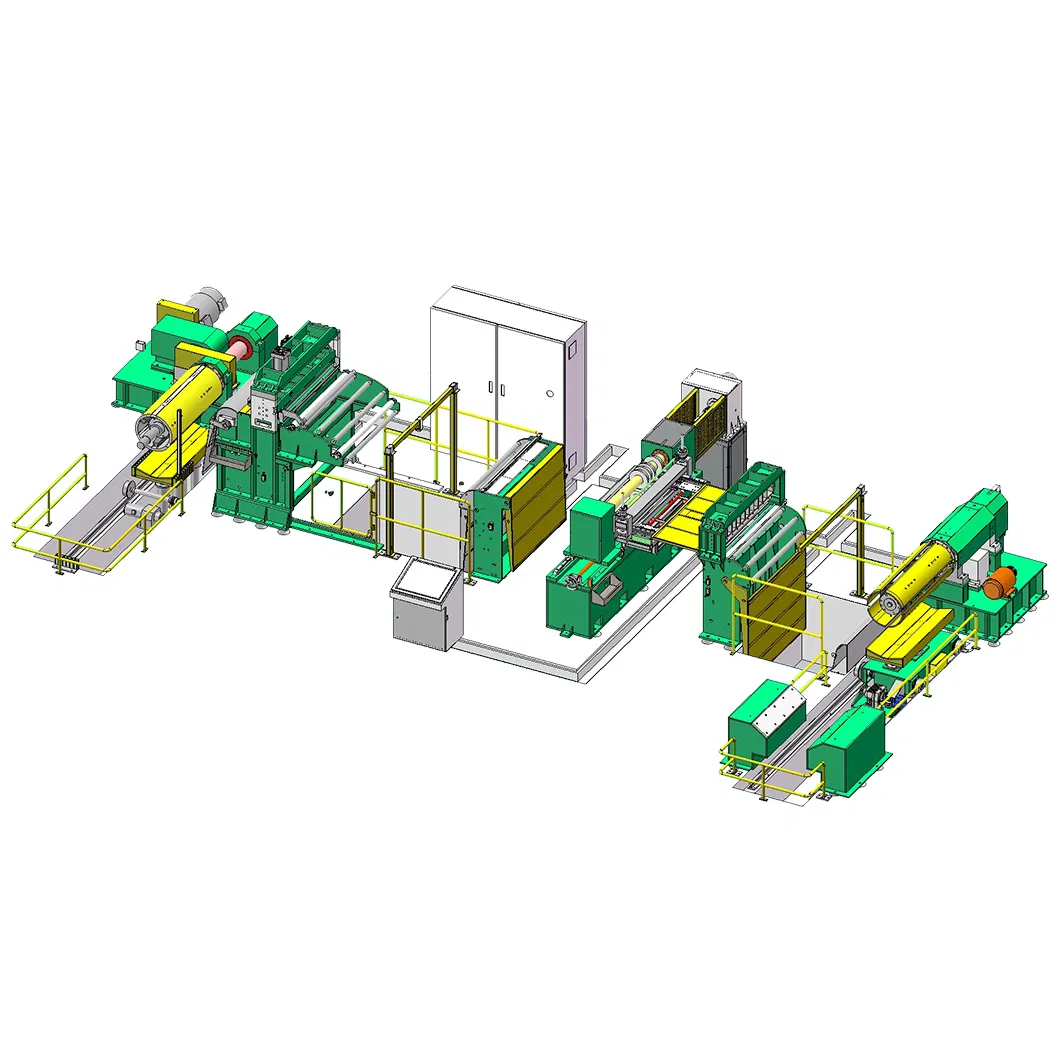Hochpräzise Siliziumstahl-Längsschneidemaschine Automatische Längsschneidproduktionslinie