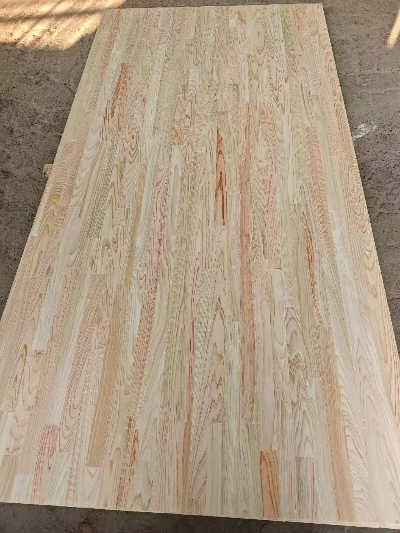 18mm Hinoki Finger Joint Laminated Board Edge Finger Solid Wood for Bed
