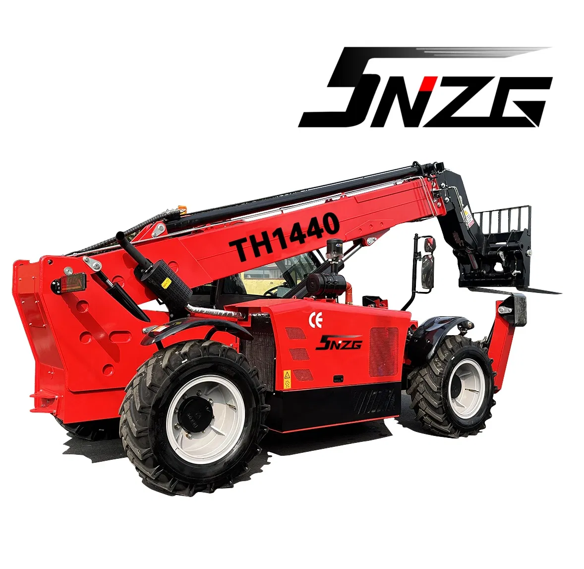 New Agricultural Wheel Loader Telescopic Forklift 3500kg Lifting 7m Telehandler for Sale