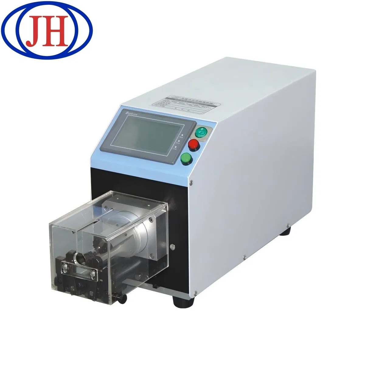 Machine à dénuder semi-automatique pour câble coaxial