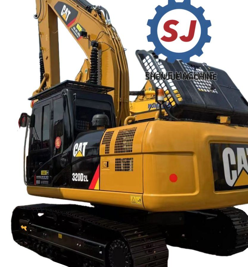 Used CAT320D2 Original Japan Caterpillar Hydraulic Crawler Digger CAT320D Used Excavator