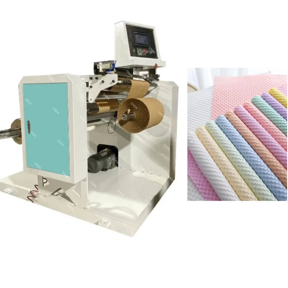 Mini machine de découpe à bulles en papier kraft