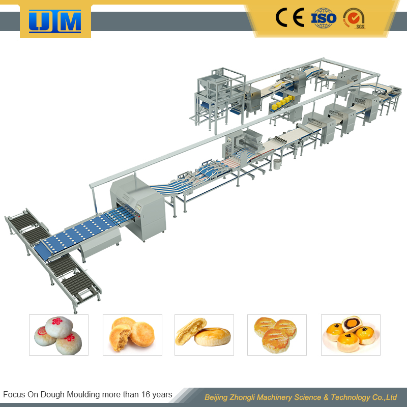 Multi-Head Pastry Pancake Forming Line