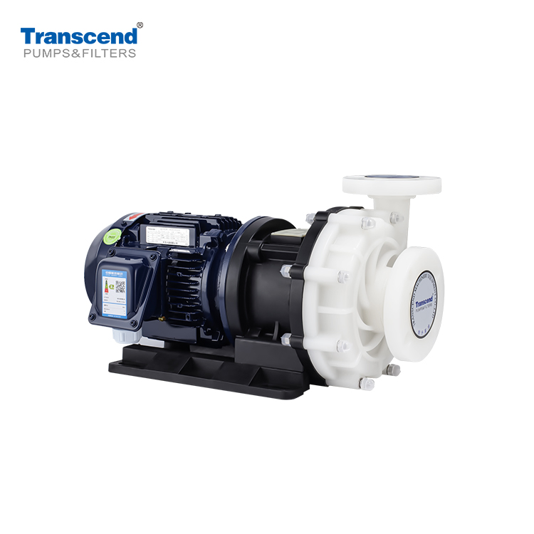 Sulfuric Acid Industrial PVDF FRPP Plastic Material Magnetic Pump