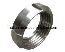 Sanitary Stainless Steel Pipe Fitting 13r SMS Round Nut