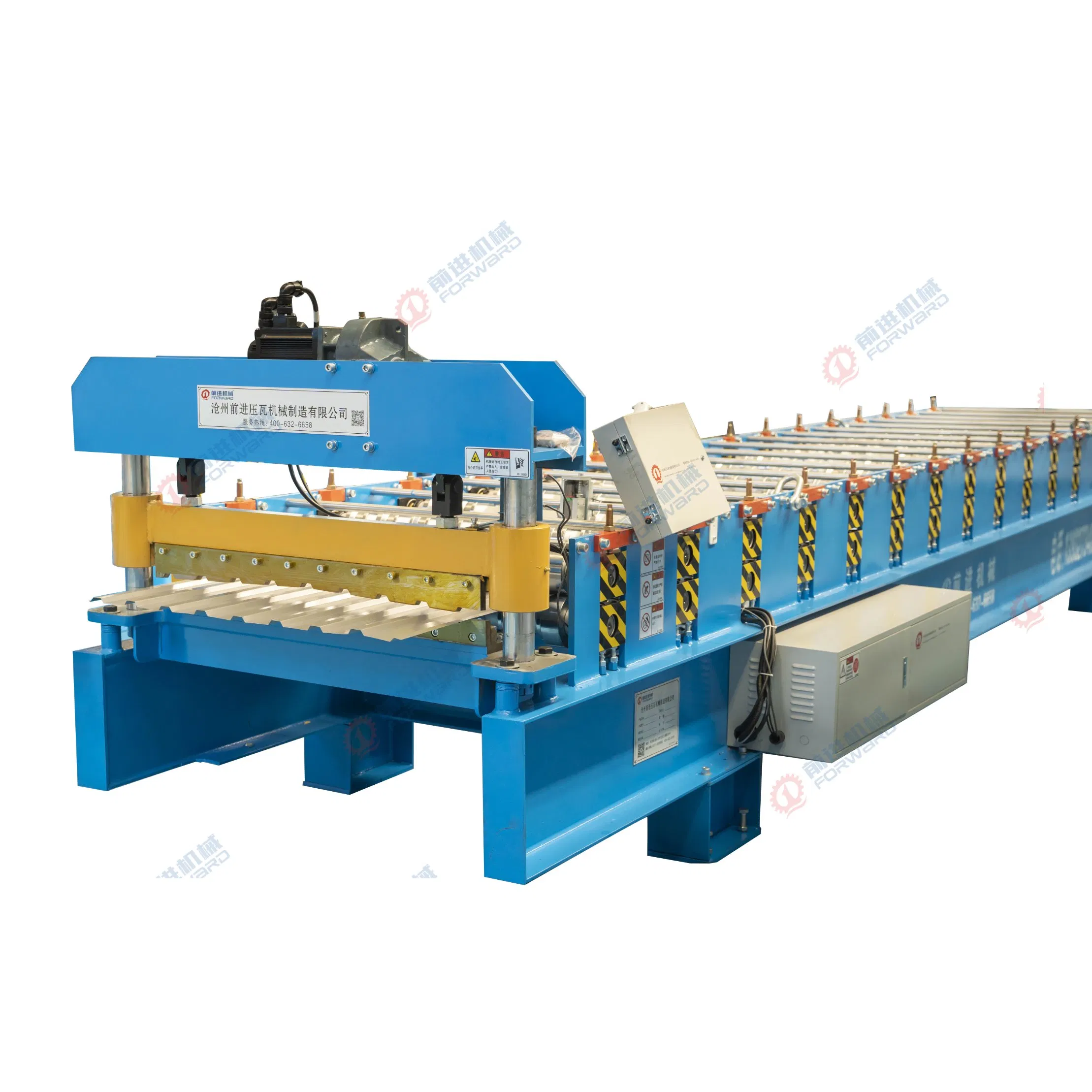 Automatic Trapezoidal Sheet Roll Forming Machine Roof Sheet Machine