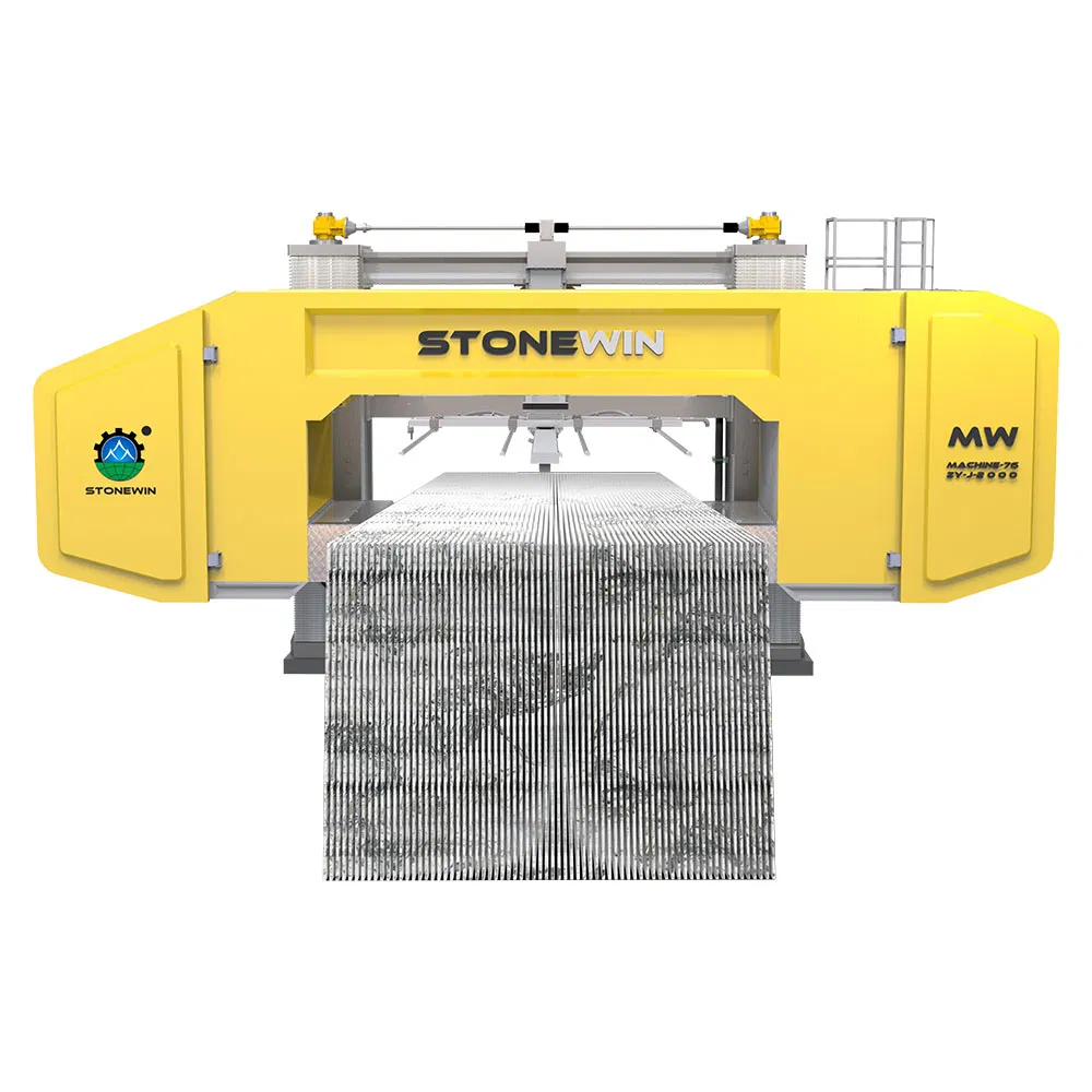 Machine à scier multi-fils CNC certifiée CE, équipement de découpe de blocs de pierre personnalisé pour ligne de production de dalles de pierre