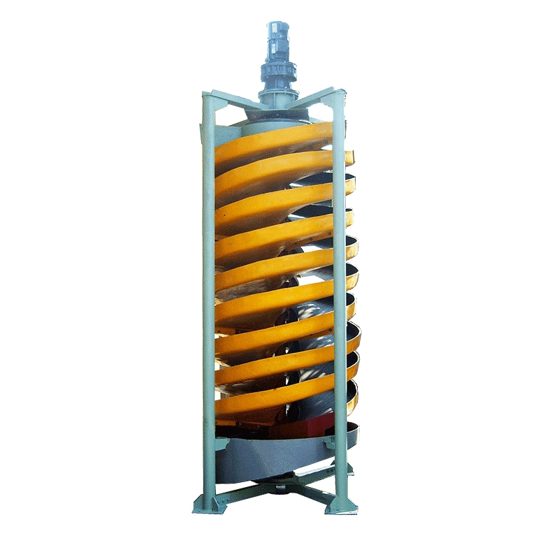 Espiral para la concentración de mineral de tungsteno
