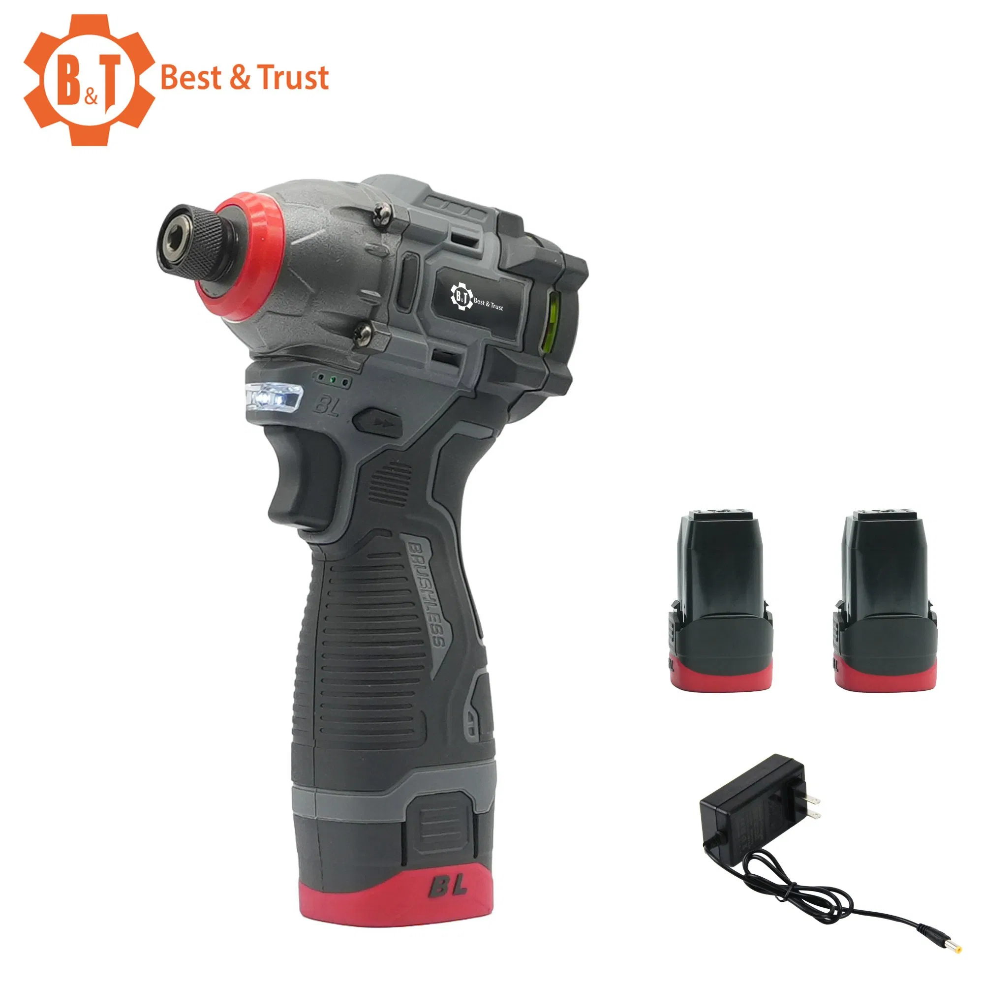 18V Cordless Screwdriver Brushless with 1/4 Inches 6.35mm Inner Hex Shaft