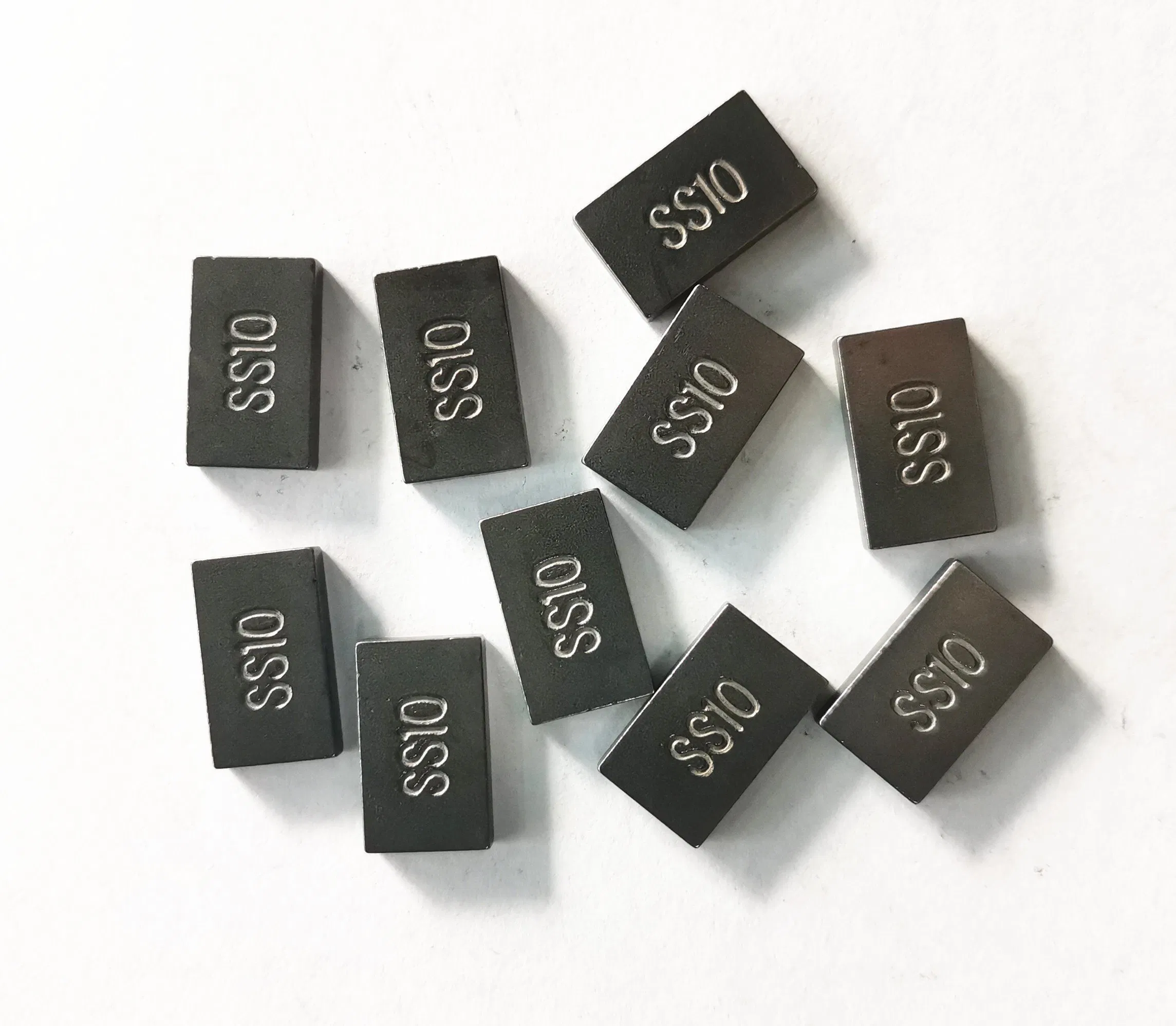 Insertos de corte de carburo SS10 para corte de piedra