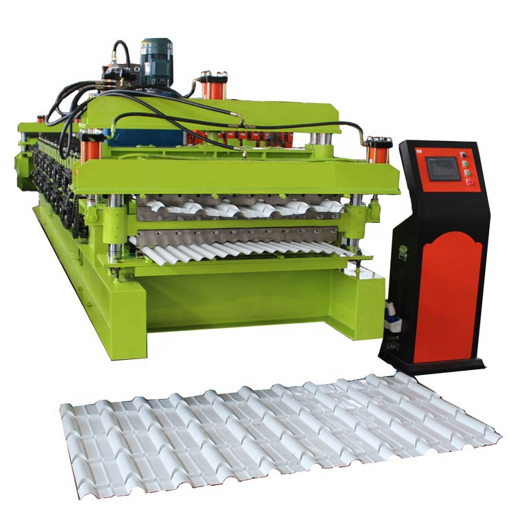 Customized Color Steel Roofing Sheet Making Machinery Double Layer Metal Roof Panel Roll Forming Machine
