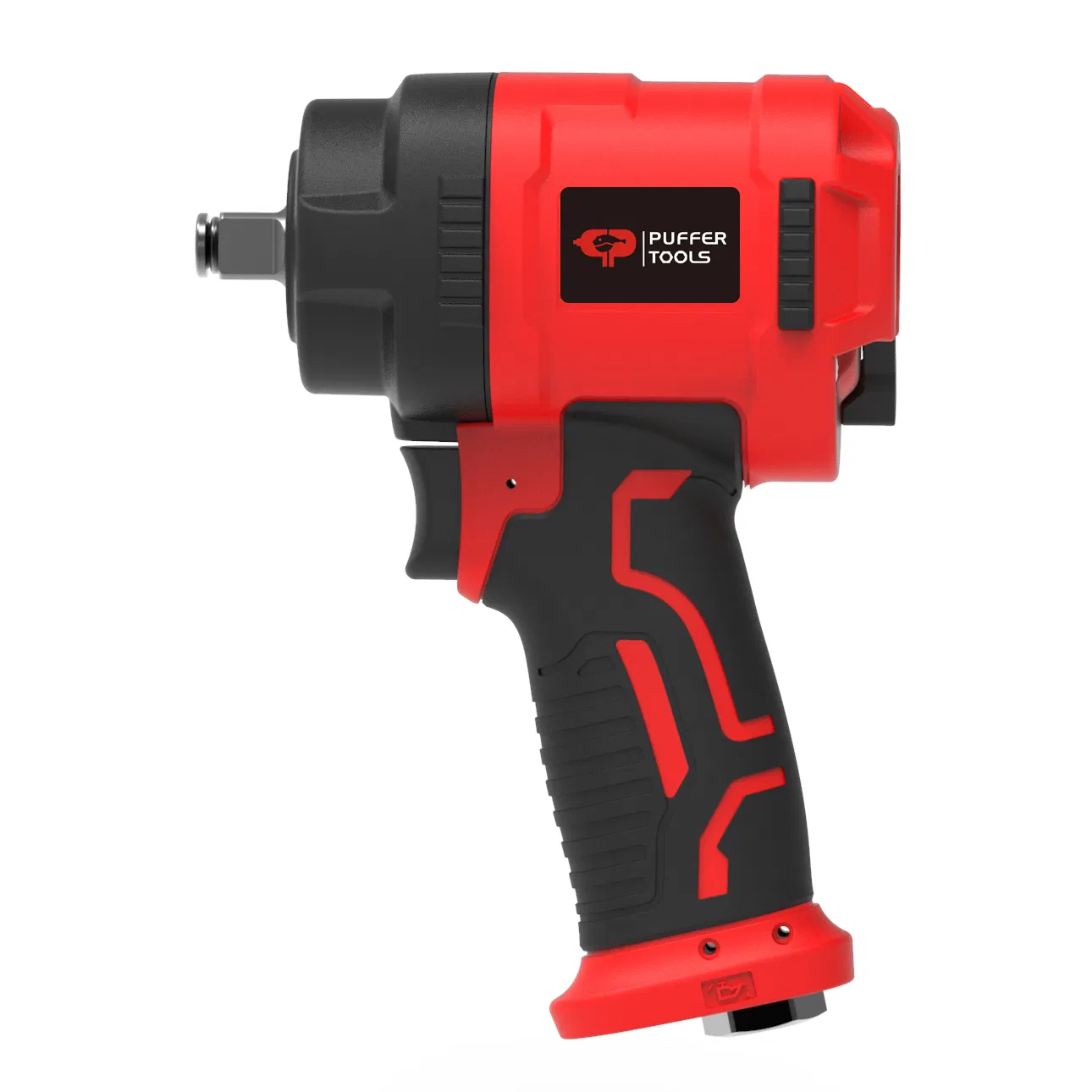 Puffer Tools Compact 1/2 Inch Air Impact Wrench Mini Pneumatic Tool for Tight Spaces