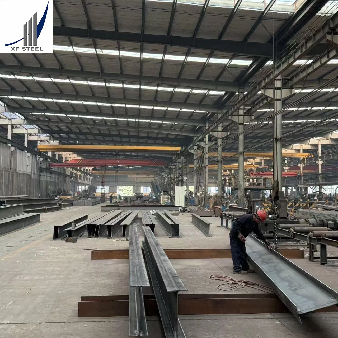 Prefabricated Steel Frame Metal Building for Warehouse Factory Workshop Storage Barn