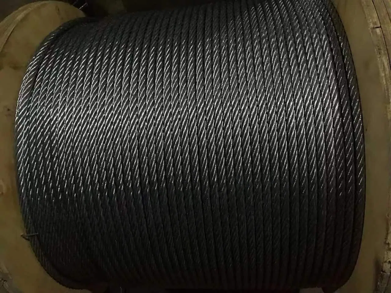Ungalvanized Steel Wire Rope for Crane 35wx7 6X37 Oil Well Drilling