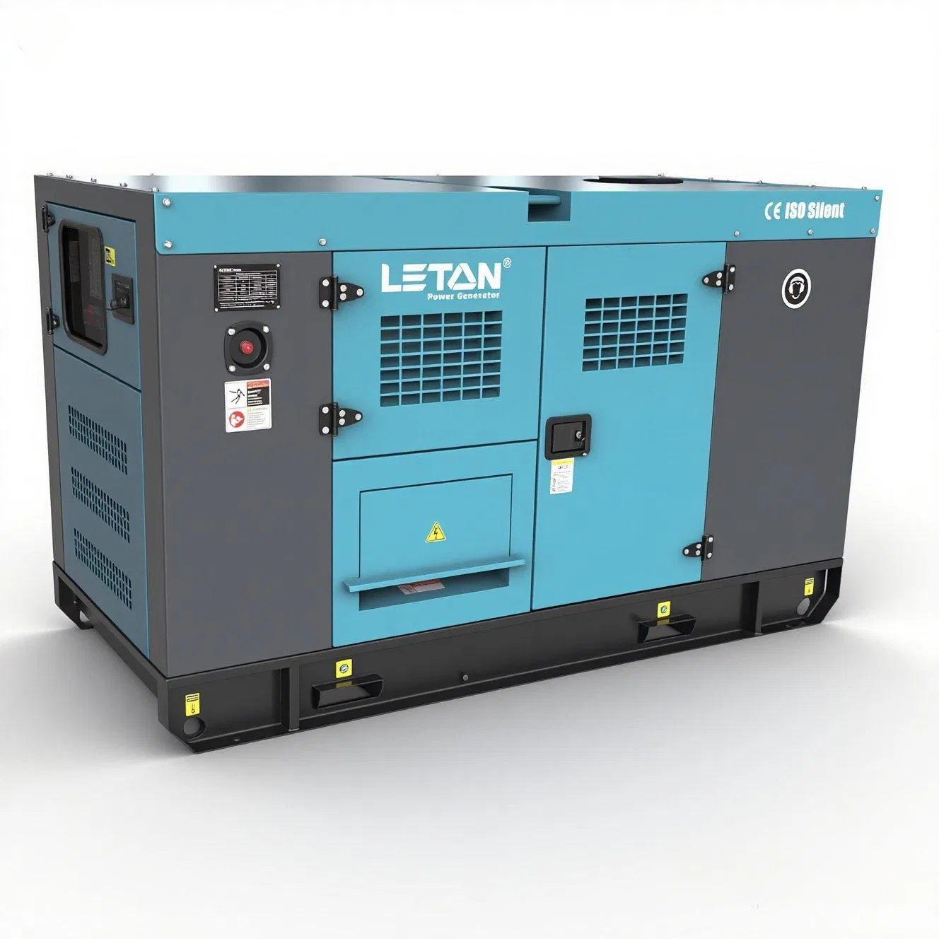 Leton 30kw 50kw Silent Electric Generator CE/ISO/Ukca/RoHS Compliant
