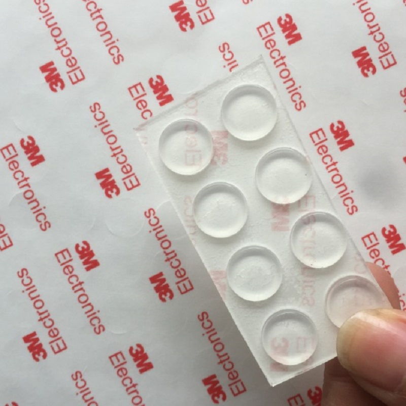 Sound Dampening Silicone Cabinet Bumper Pads for Doors and Drawers