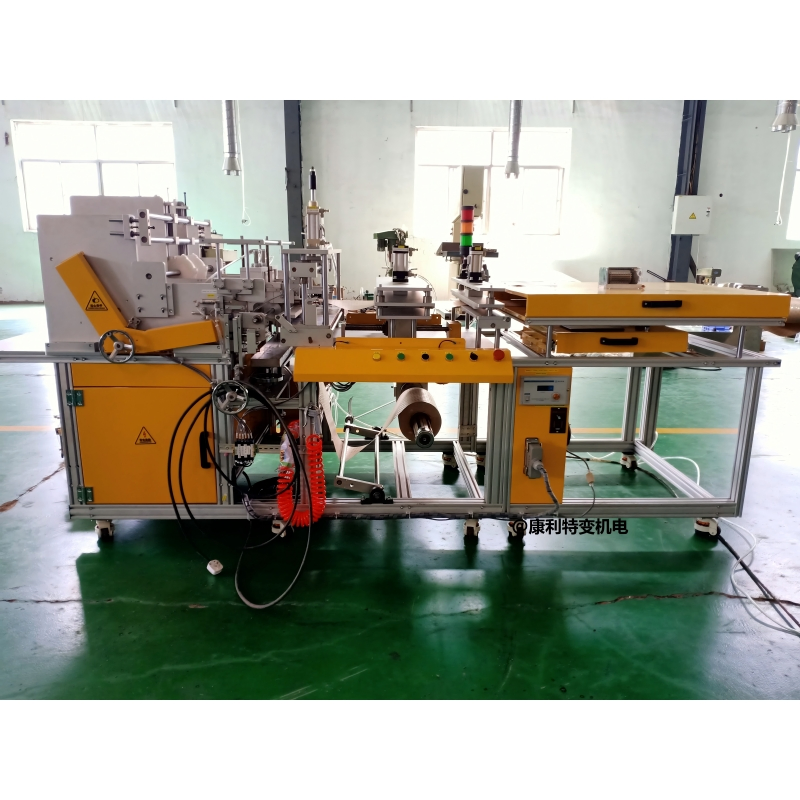 Oil Duct Bonding Machine, Transformer Insulating Paper Kraft Strips Oil Duct Making Machine, Oil Duct Strip Sticking Machine