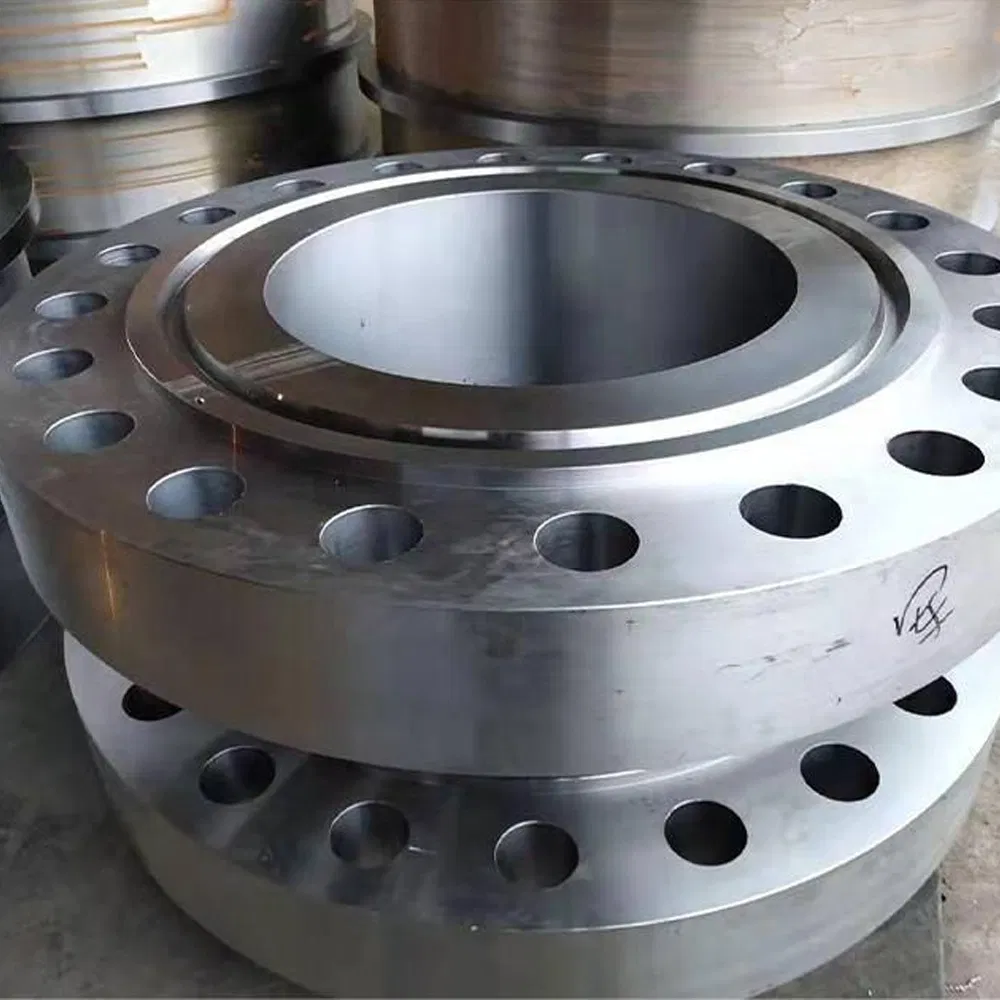 Customized Carbon Steel Plate Flange for Pipe Fitting