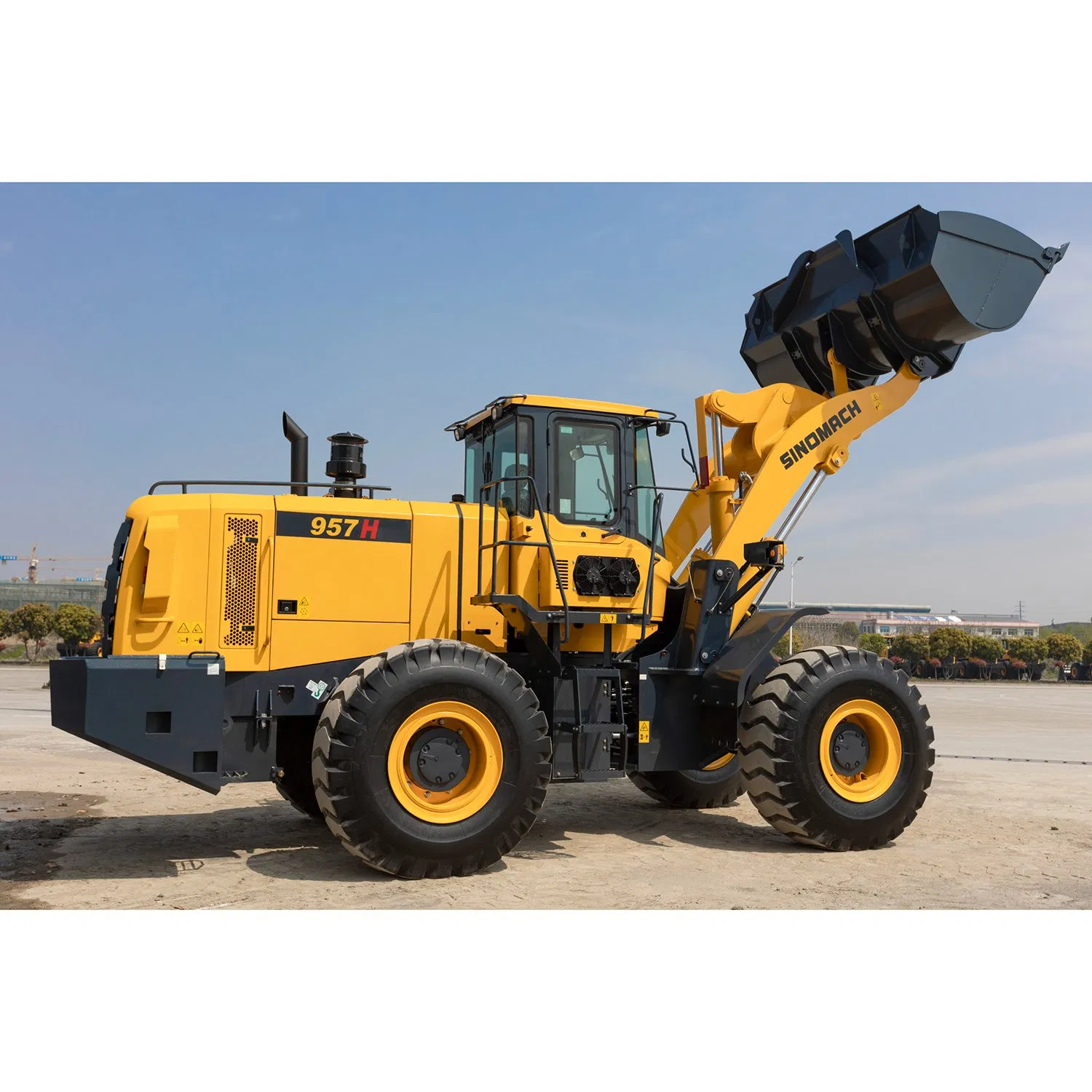Effizientes Be- und Entladen Standard-Dieselmotor ZL50H Radlader