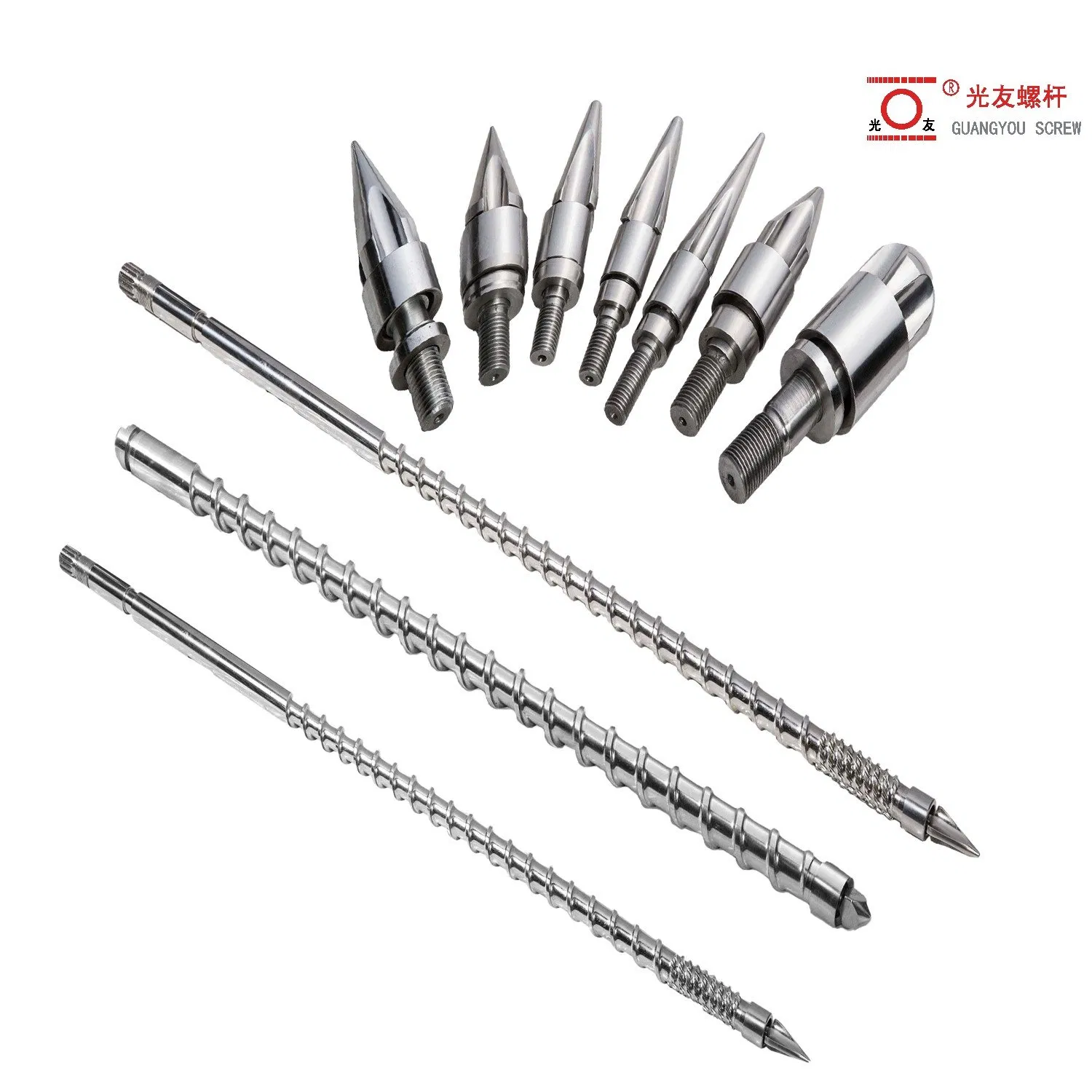 High Efficiency Bimetallic Injection Molding Screw and Barrel