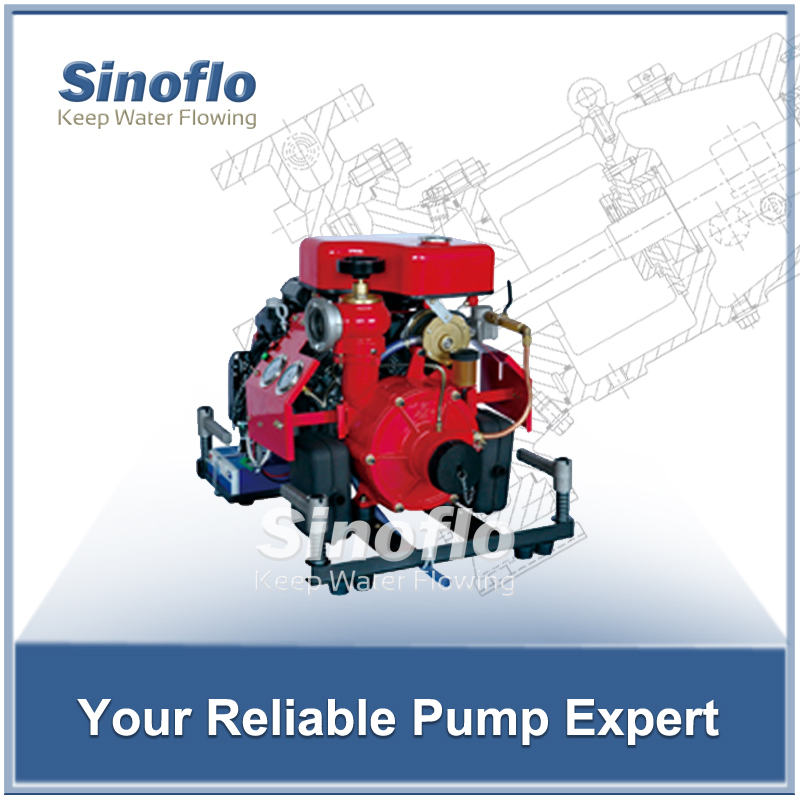 27HP Honda Portable Gasoline Engine Self-priming Fire Water Pump