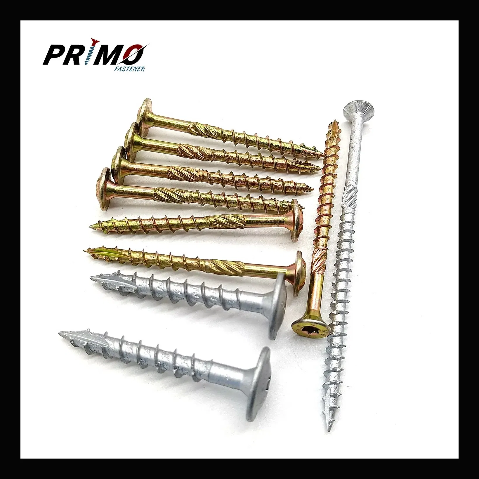 8*80 8*125 Wafer Head Timber Frame Construction Landscaping Screws