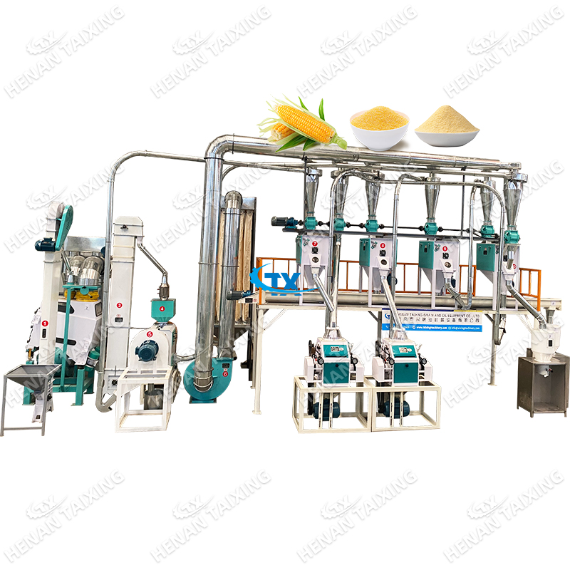Automatic Maize Corn Wheat Flour Milling Machine Small Mill for Grinding Rice Sorghum Cassava Banana Tapioca Millet Atta Chakki