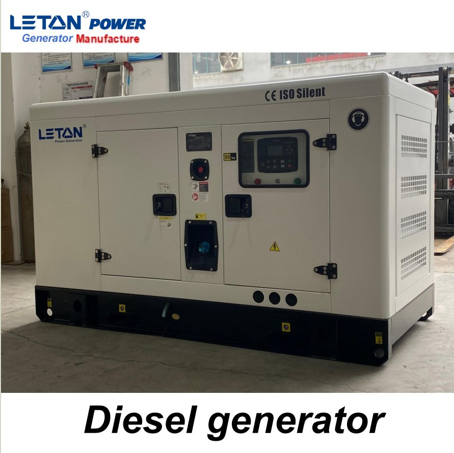 Reliable Leton Silent Diesel Generator Set for Small Businesses