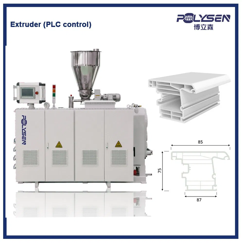Made in China UPVC Windows Profile Extrusion Line Making Machine