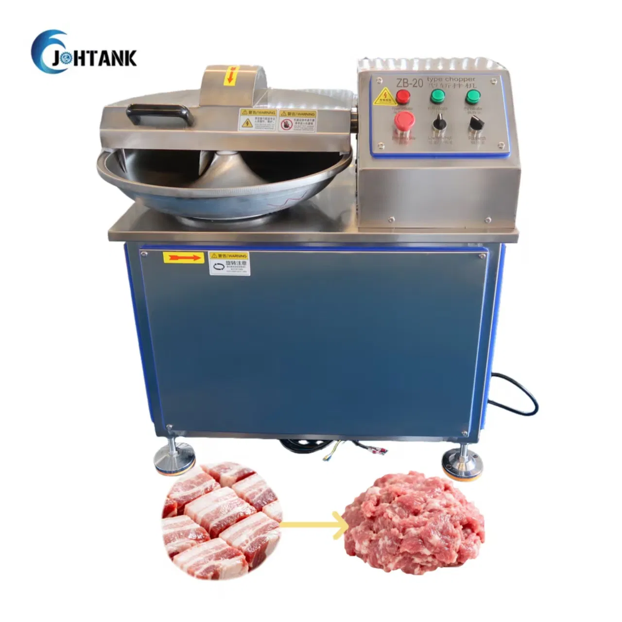 Meat Bowl Cutter Garlic Pepper Mincer Sausage Meat Mincer Meatball Mincer