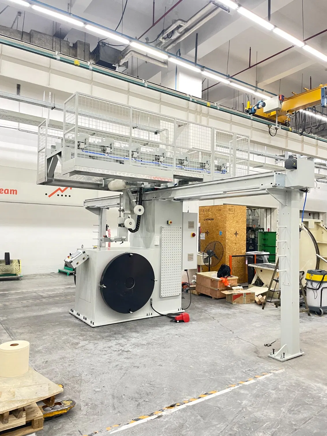 MRI Magnet Coil Winding Machine Double Working Station