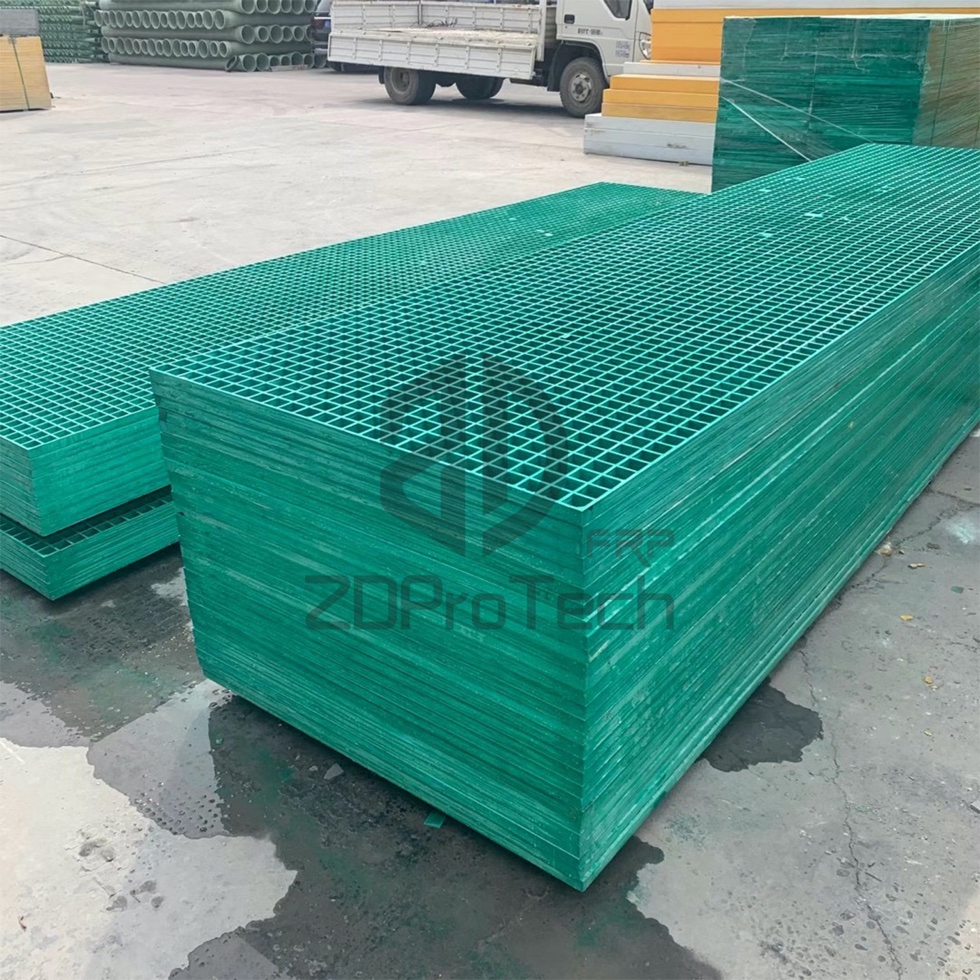 Walkway FRP Grating GRP Grille Easy Install Grating for Floors