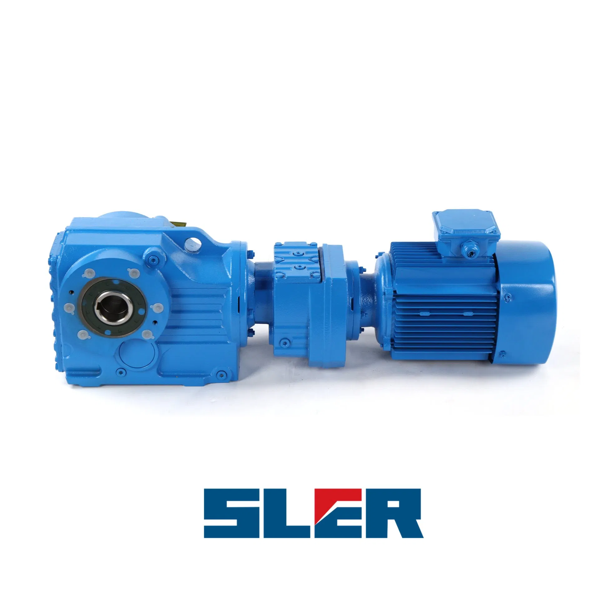Kaz77r37 Combination Gearmotor with Hollow Output Shaft, Explosion Proof Exd II CT4 Inverter Motor with Forced Fan, 0.1-9.1rpm