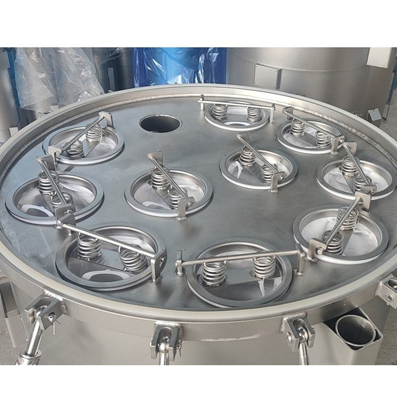 Filtres à sacs multiples en acier inoxydable personnalisés pour la filtration industrielle