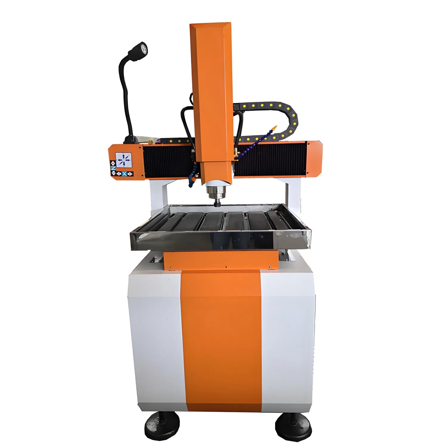Aluminum Steel Mould CNC Router 4040 6060 Mini Metal Engraving Machine