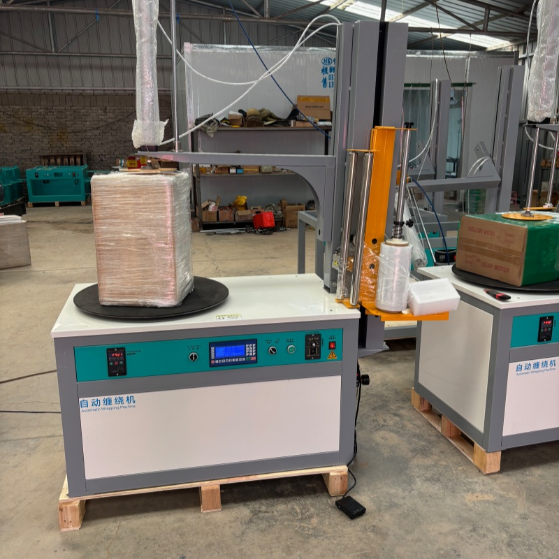 Compact 100kg Load Capacity Desktop Stretch Wrap Machine for Electronic Components and Hardware Accessories Z D1000-Std