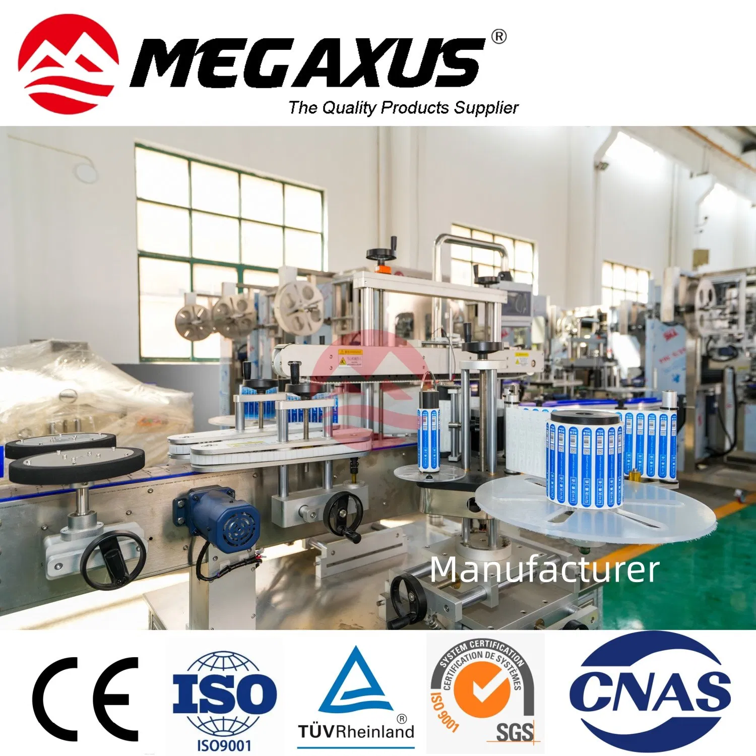 High-Speed Adhesive Labeling Machine for Water Factory