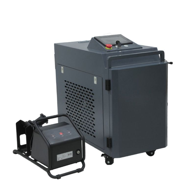 Saldatrice laser a fibra portatile 4 in 1 per rimozione ruggine e saldatura metalli